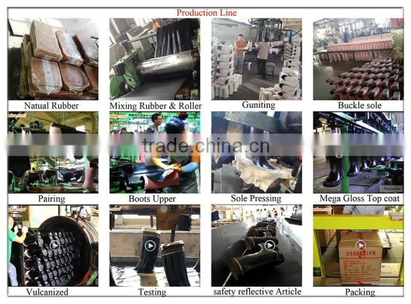 Agriculture working use rubber boots