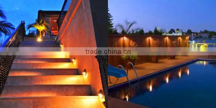 solar led lantern plastic fence lantern light