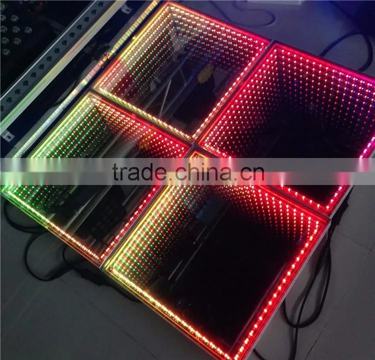 Best Quality LED 3D Dance Mirror Floor Light