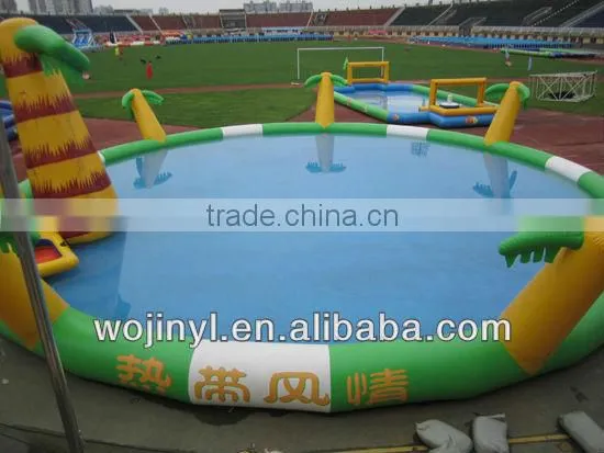 Giant commercial inflatable pools/large inflatable swimming pool