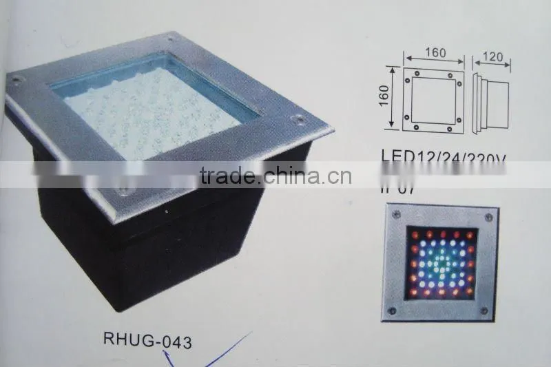 LED China underground lighting fixture
