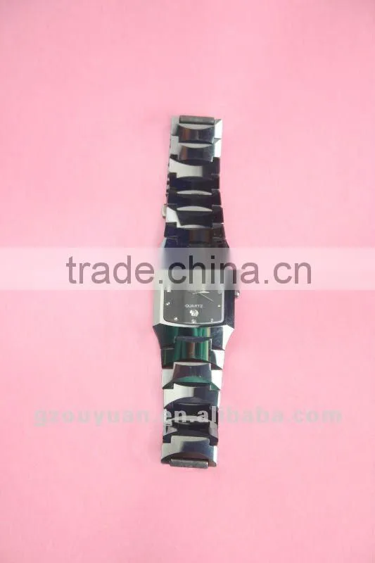 2012 hot sell fashion tungsten for gentlemen's wristwatches
