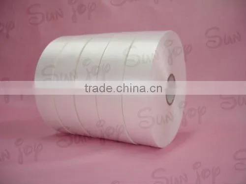 Double faced slit edge nylon taffeta ribbon( label printing)