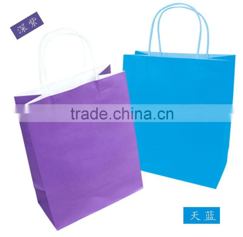 China direct supplying oem production paper shopping bag