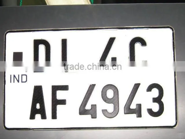 IND license plate