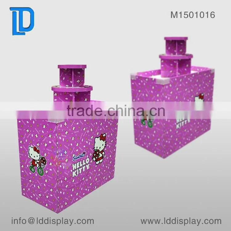 Custom pallet display stands & cardboard dum bin display & retail pop display stand