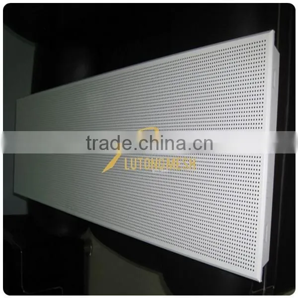 Architectural decorative perforated metal sheet mesh