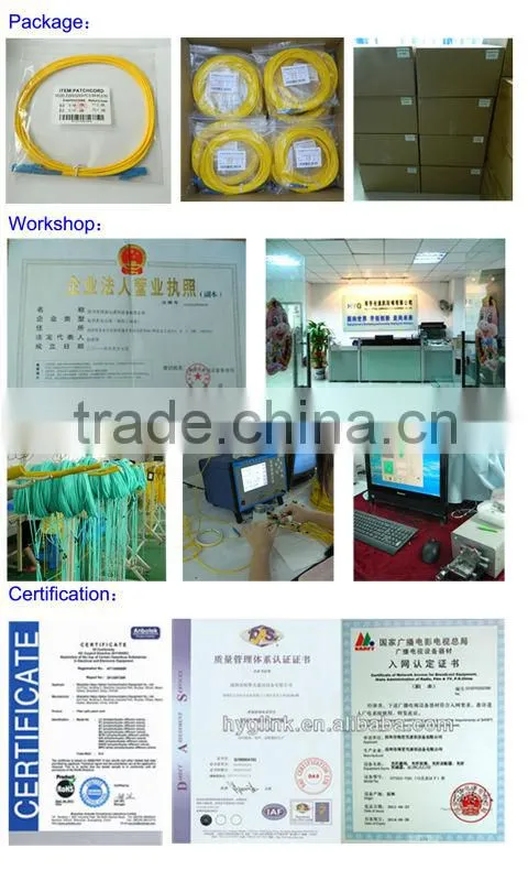 Europe quality patch cord cable with best service supply by factory