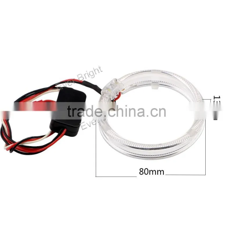 Super Bright 660 lumen 80MM constant nonpolarity Optical Angel eyes lighting