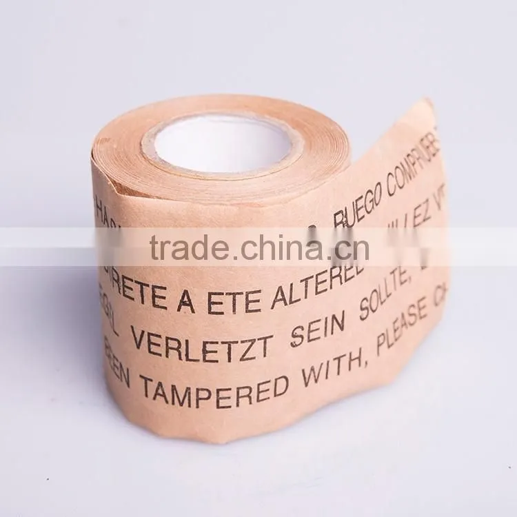 Hot Custom Printed Packing Kraft Paper Gummed Tape