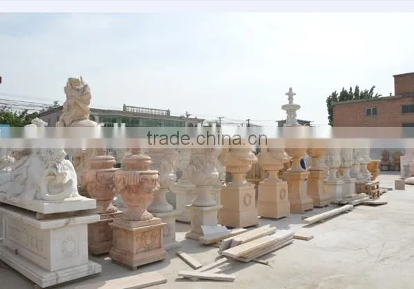 Garden Decorative White Marble Roman Column Gazebo