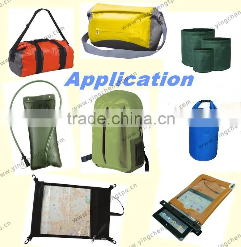Outdoor Waterproof Bags Material TPU Tarpaulin