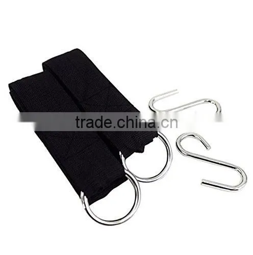 durable black heavy load hanging ribbon for hammock
