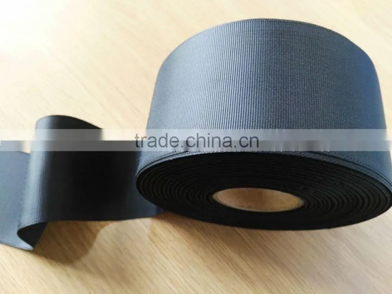 High quality and elegant carpet lashing, 100% Polyester Grosgrain woven satin ribbon