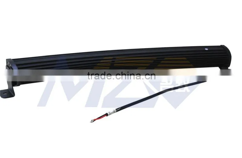 Curved LED Off road lighting 180W 32.5 inch 60x3W CRE E, Double row led bar lights for SUV ATV high heat dissipation waterproof