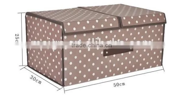 eco-friendly folding storage boxes/new decorative cardboard storage boxes/foldable storage box