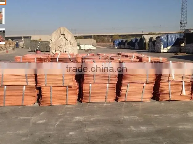 LME registered electrolytic copper cathode widely used in light industry