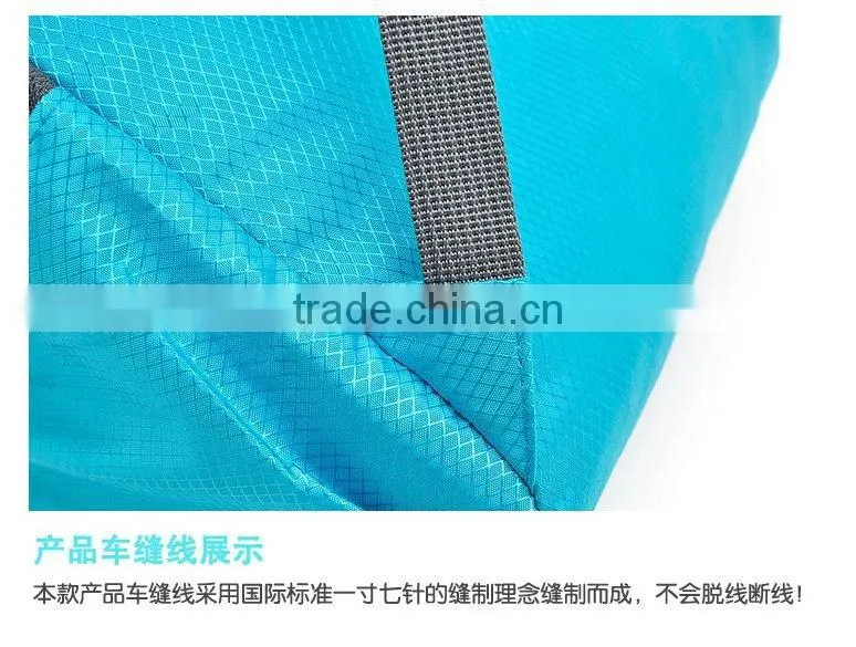 Alibaba express china Fashion High Quality Lightweight Folding Backpack Bag