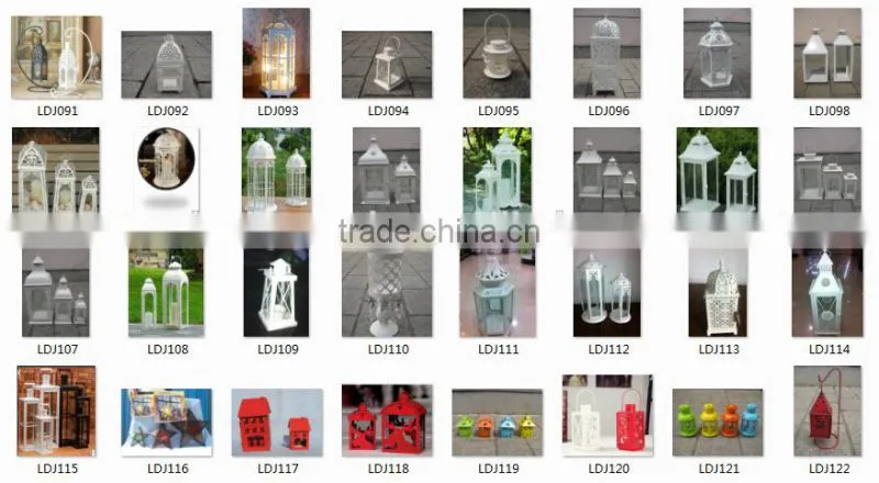 classic house shape indoor decorative cheap candle lantern for sale