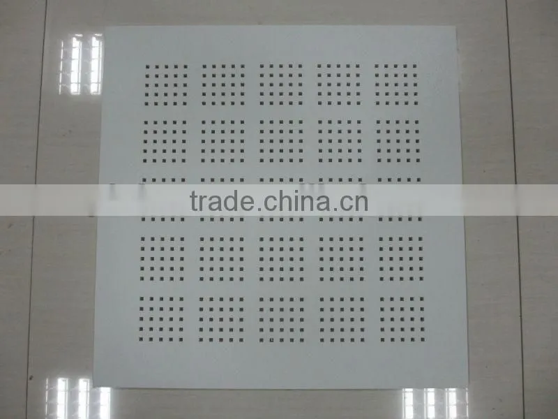 white suspended PVC laminated gypaum board for Ceiling (600x1200x8mm)