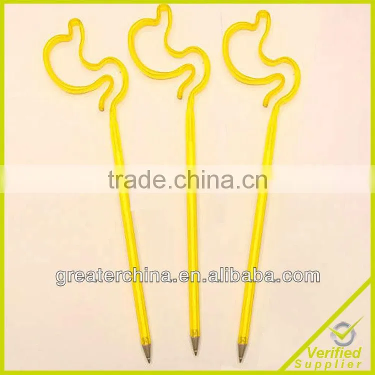 cat shape bent pen,bent pen,animal shape bent pen