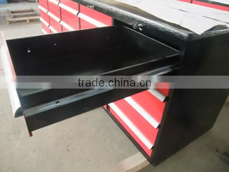 metal W2850mm*D800mm*H950mm workshop garage work bench