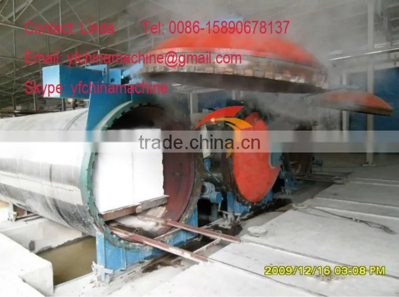 high quality light weight sand aac block production line