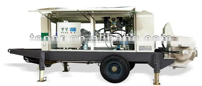 Concrete pump used for concrete