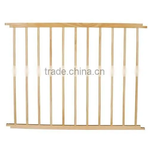 European standard 6sides folding natural color wooden baby playpen