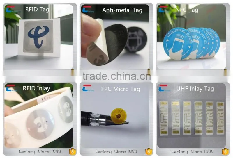 Paper adhesive UHF Antenne RFID Tag/label/sticker