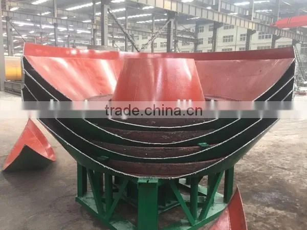 double roller griding mill machine ,separate Gold equipment . wet pan mill
