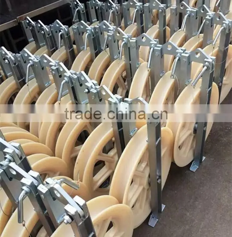Hot sale grounding conductor stringing pulley block