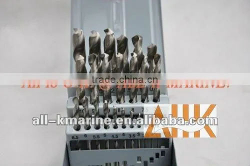 25S HSS Straight Shank Twist Drill Sets