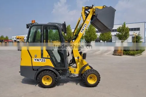 Hot sale mini wheel loader Model YN725