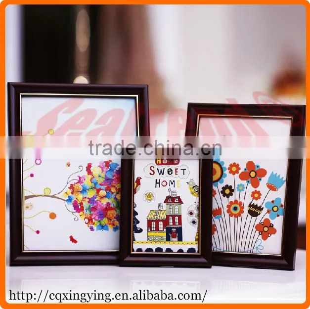 Made in China Wedding Invitation Curved Apple shape Acrylic Photo Frame