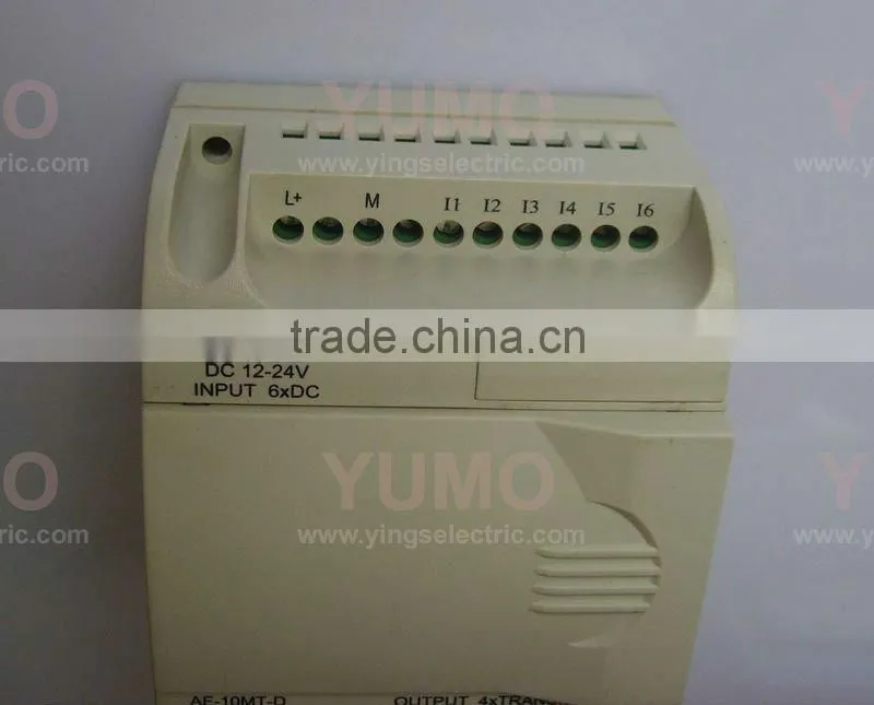 6 points DC input (analog), 4 points transistor output PLC without Programmable Intelligent Logic Controlle LCD Controller