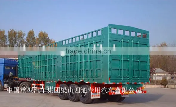 New Double-Door stainless steel box semi trailer online shopping