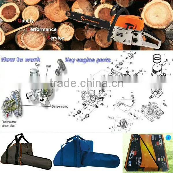 garden machinary for tree cutting chainsaw cs 6150