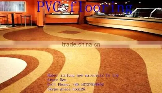 waterproof durable luxury PVC flooring