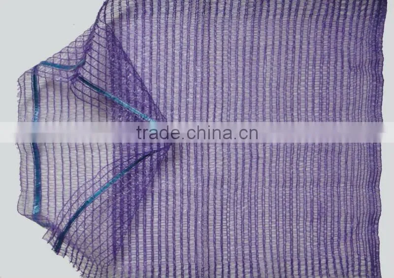 hdpe leno net bag factory handle raschel bag for packaging vegetable fruit potato orange