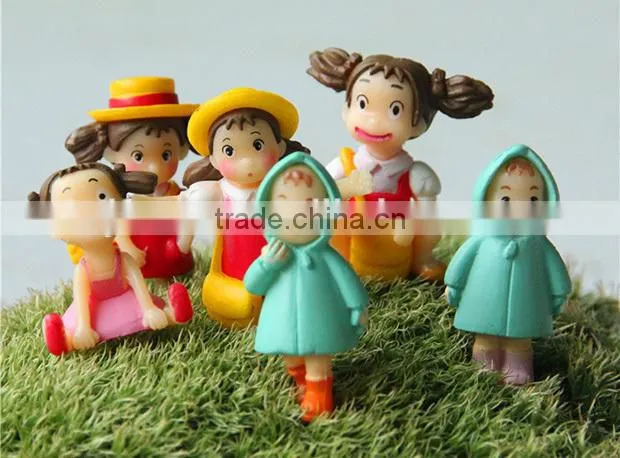 Miyazaki Totoro Xiaomei micro landscape accessories resin ornament crafts