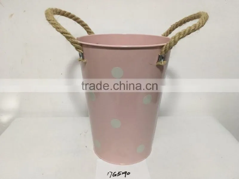 china best sellers home garden colorful iron metal hanging plant flower pot and metal planters
