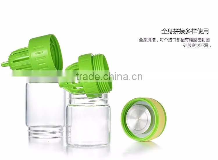 water bottle infuser fruit/fruit water bottle joy shaker