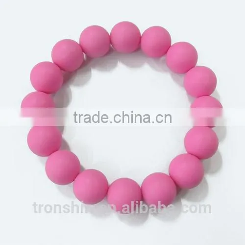 FDA approved jewelry silicone wristband beads
