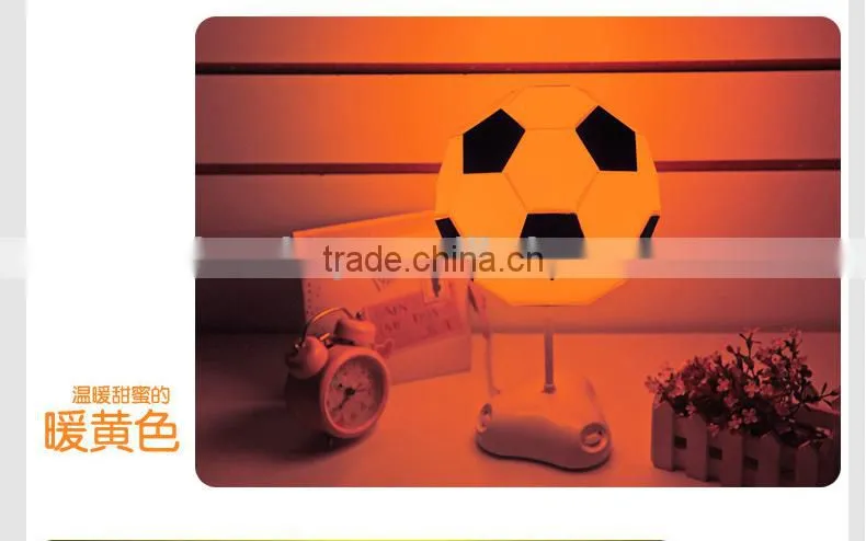 Original DIY Football Table Lamp, Creative Foldable World Cup Soccer Ball Night Light