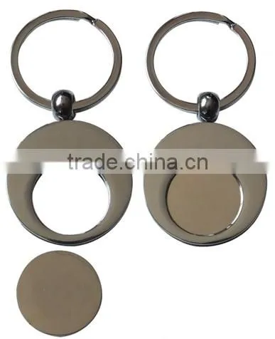 Hot sale PU leather custom logo gift metal keychain