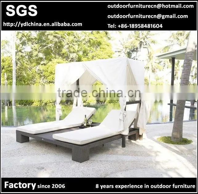 factory sale all weather SGS HDPE rattan patio furniture