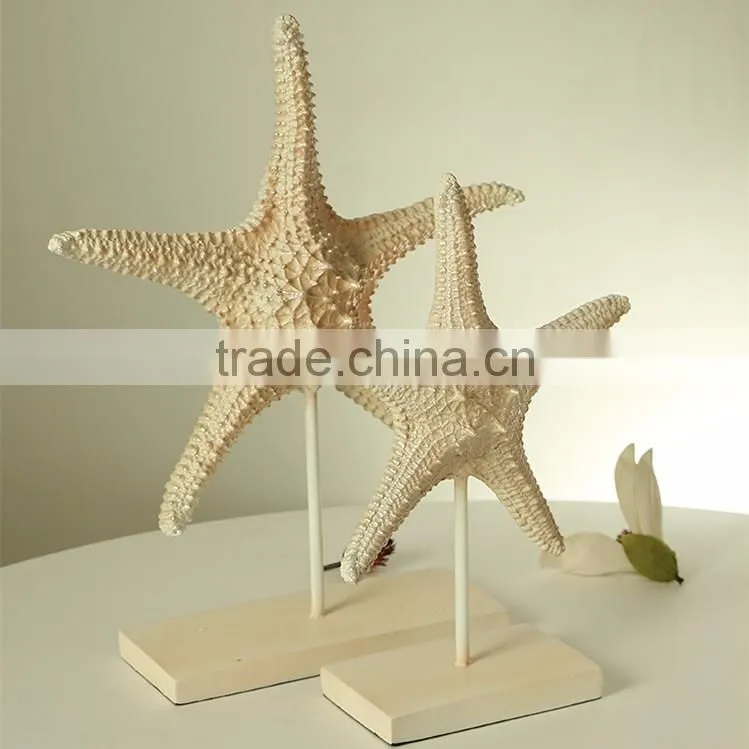 Custom home decor art artificial starfish statue