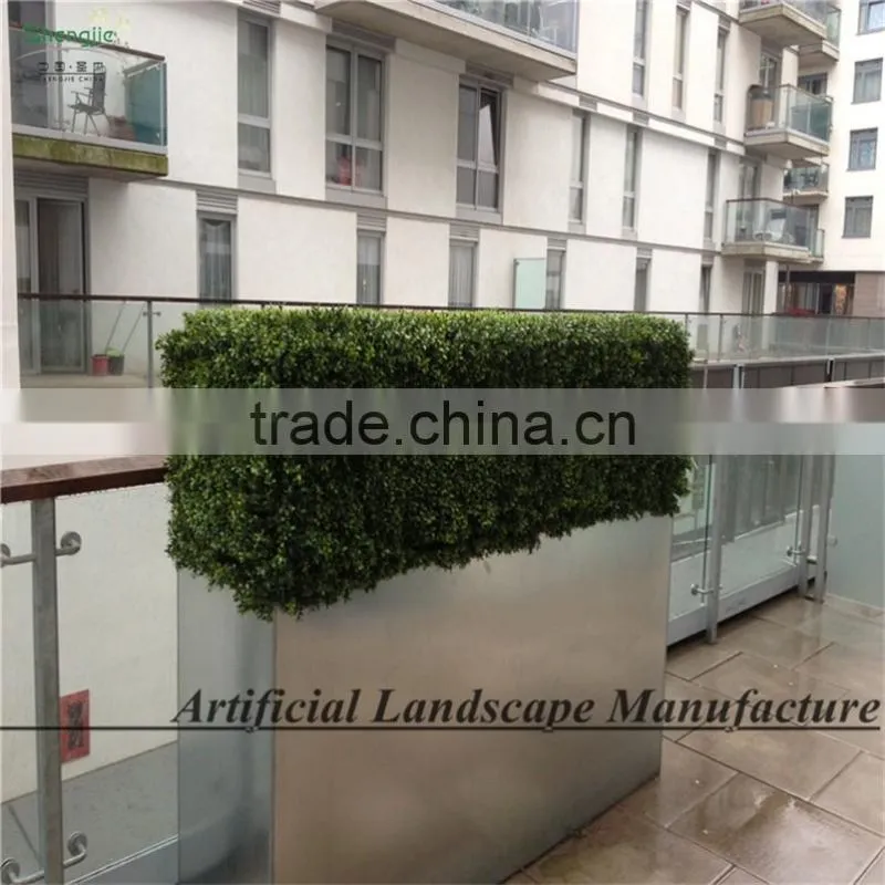 SAS016013 Plastic Cheap Artificial Boxwood Hedge