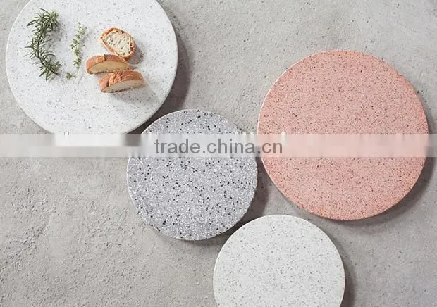 Concrete Terrazzo Coasters Drink cup coaster